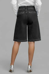 Women's High-Waisted Casual Loose Denim Shorts