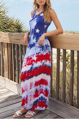 Tank Maxi Dress - Boardwalk Flag