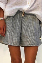 Heididress Stripes Wide Leg Shorts