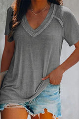 Heididress Debi V Neck Short Sleeve T Shirt