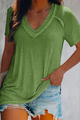 Heididress Debi V Neck Short Sleeve T Shirt
