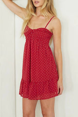 Cleo Babydoll Mini Dress