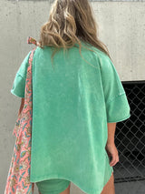 Women's Summer Washed Set