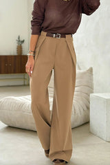 Heididress High Waist Tailored Wide Leg Trousers