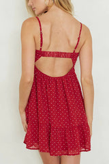 Cleo Babydoll Mini Dress