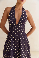 Bonnie Maxi Dress (Chocolate)