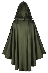 New Medieval Gothic Hooded Trench Coat Long Halloween Devil Wizard Death Cloak Robe Cape