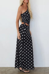 Briar Polka Dot Maxi Skirt+Top