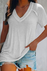 Heididress Debi V Neck Short Sleeve T Shirt
