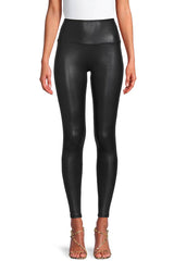 Heididress High Waist Faux Leather Full-length Leggings