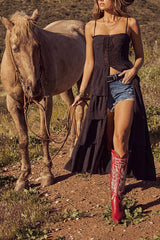 Andy Bustier Flyaway Tunic Top