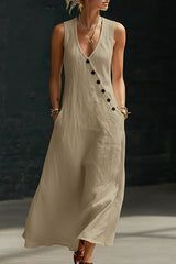 Minimalist And Cozy Button-up Dress
